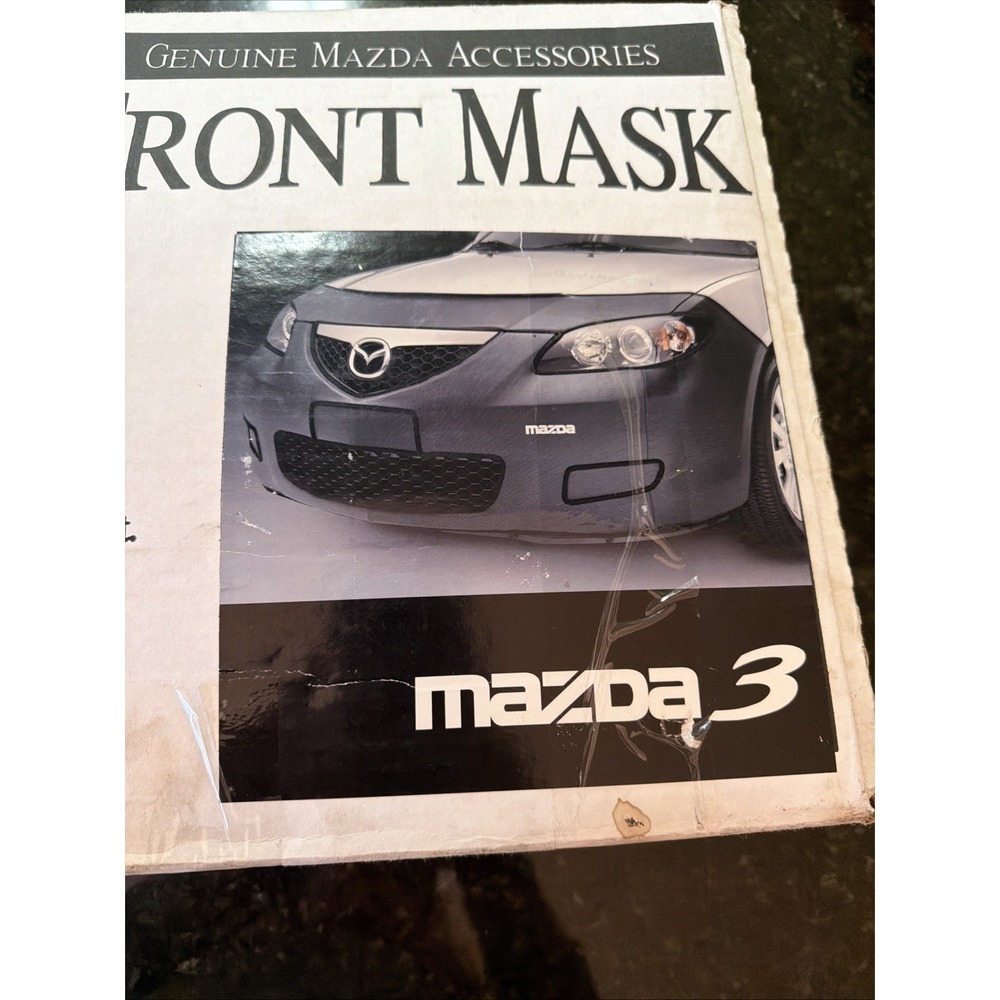 NOS 1991-1997 Mazda 3 Hood Bra, Front Mask, New Old Stock, Original Box Le Bra - Picture 2 of 6